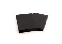 A5 Black Kraft Concertina Sketchbook, kraft paper, 70 pages