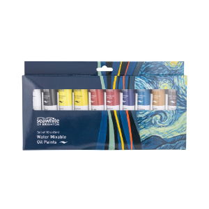 Seawhite Water Mixable Oil Paint Set (10)