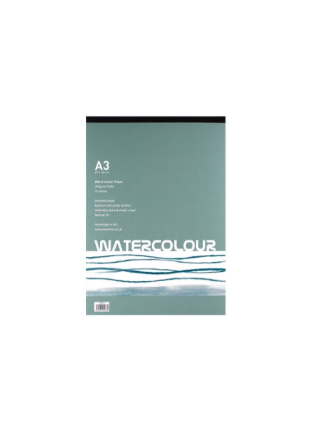 A3 350gsm Watercolour Gummed Pad