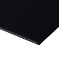 A2 5mm Black Foamboard Corner