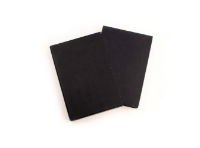 A5 Black Kraft Concertina Sketchbook, kraft paper, 70 pages