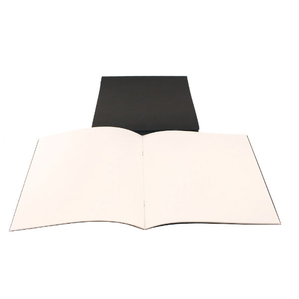 250mm Sq Black Cover Starter Book STA250BC