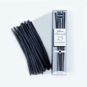 DACHM 25x Medium Sticks Charcoal