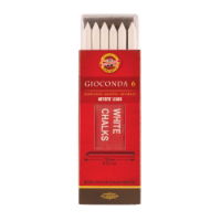 Koh i Noor Set of White Chalk Leads 6pk