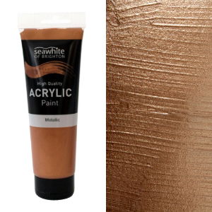 250ml Acrylic Paint Metallic Bronze