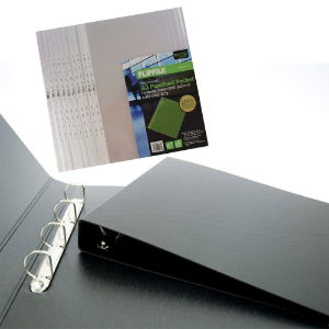 A3 Ring Binders & Sleeves