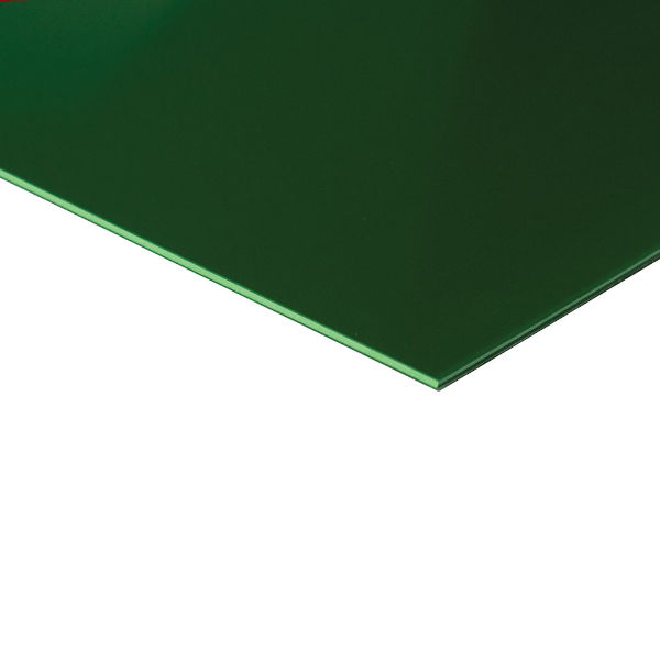 High Impact Polystyrene (HIPS) 2mm Thick Green HIP2G