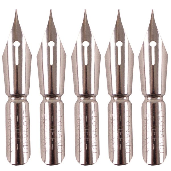 Drawing Nibs x5, Copperplate, Size 2 DACNIB111